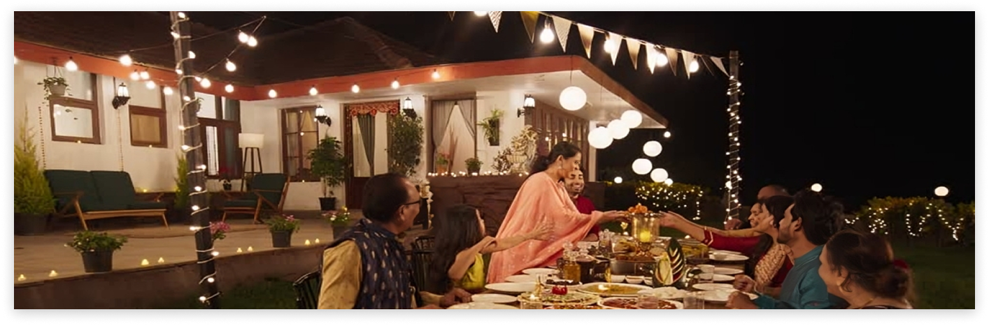 Family memories on screen